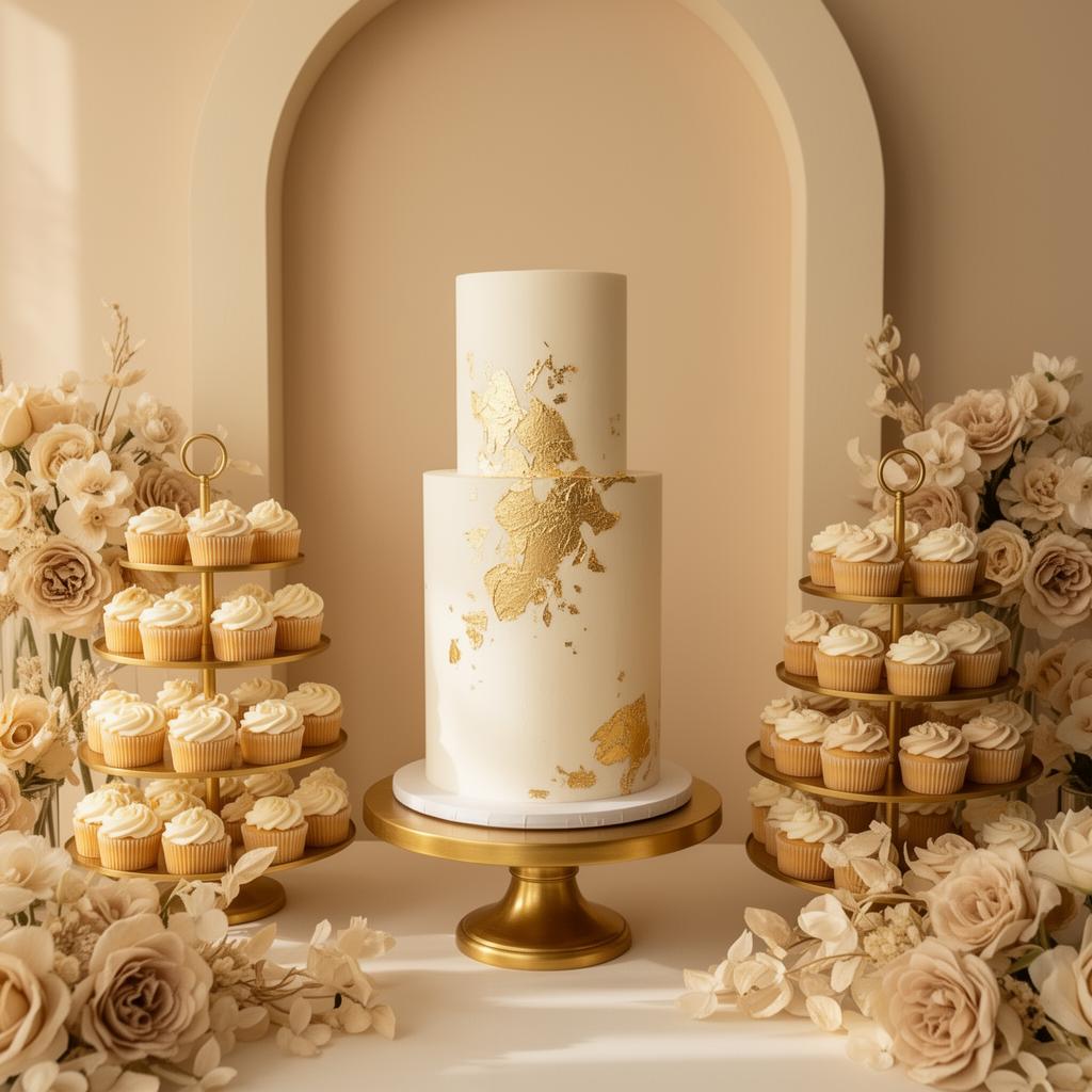 Beautiful dessert display